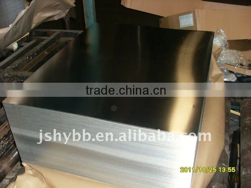 tinplate sheet T62-64 printed tinplate sheet 1-8 colors printing