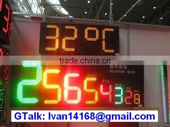 7 segment digital electronic large led timer clock / LED digital timer clocks
