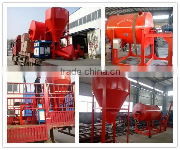 Continuous small production machinery dry mix cement mortar