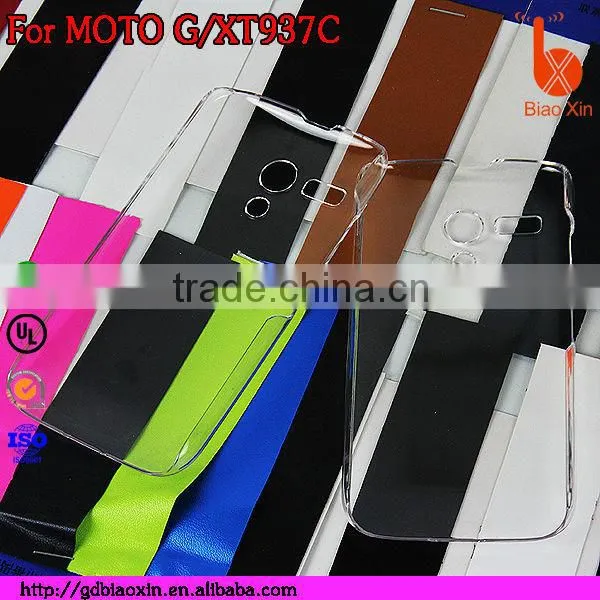 wholesale cell phone case for moto g, for motorola XT1028 crystal case