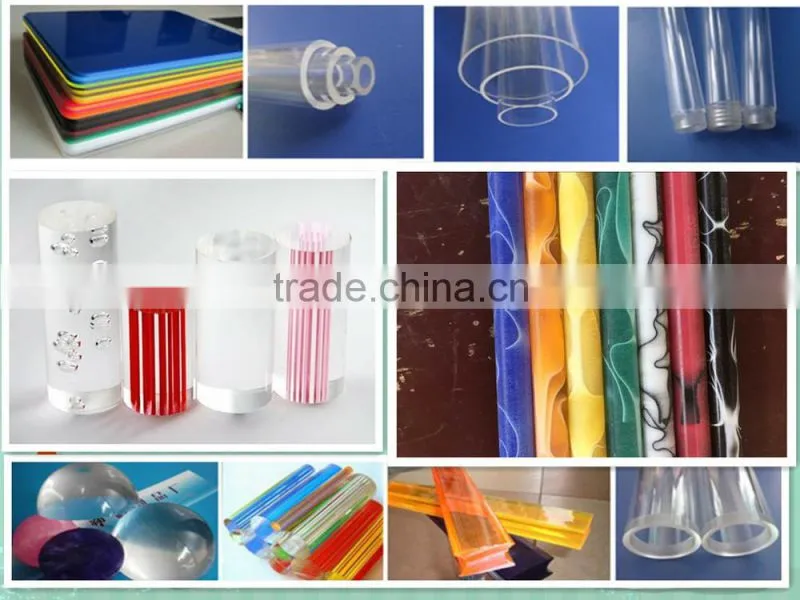 stainless steel acrylic /crystal baluster/crystal railing in alibaba manufacturer