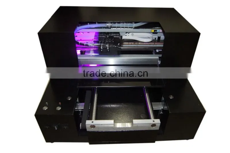 A3 Size small format uv flatbed printer for ID card, Phone Case,Pen, CD, Leather,Metal,Wood ect