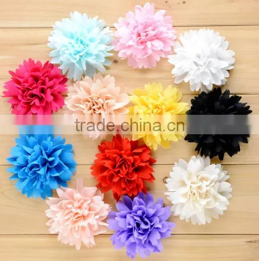 high quality wholesale organza crown,shinny lace flower