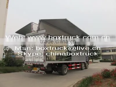 Aluminium wing van semi trailer