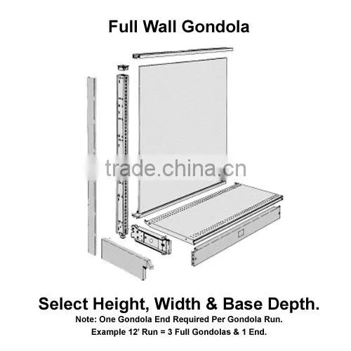 hot selling shop equipment Gondola/gondola Shelving/gondola Rack