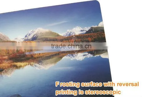 High Quality Natural Rubber Bottom Colored Surface The Mouse Pad For Low Price