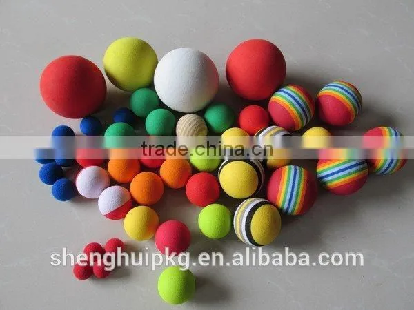 Cheap Custom LOGO EVA foam ball toy foam ball printing foam ball for promotional