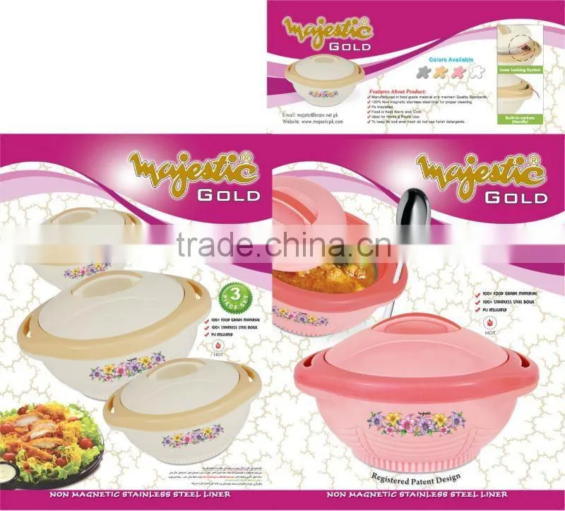 Eco-Friendly Thermic Insulated Plastic Hotpot