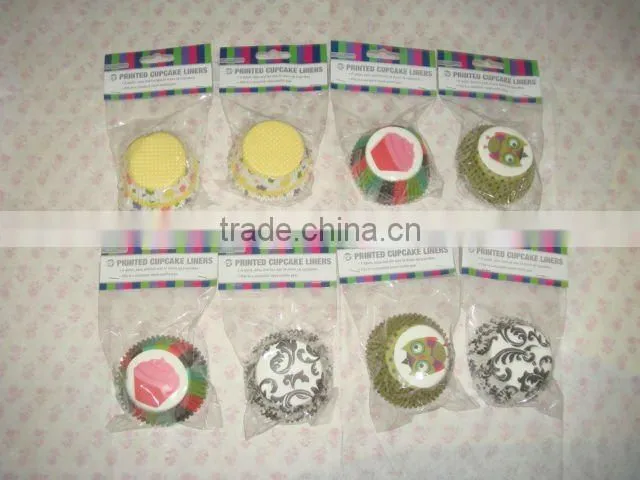 Factory Customed Family Reunion Party Baking Cups Cupcake Liners Muffin Cases