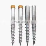 Hot Dipped Galvanized Pole Anchor,Ground Screw Pole Anchor