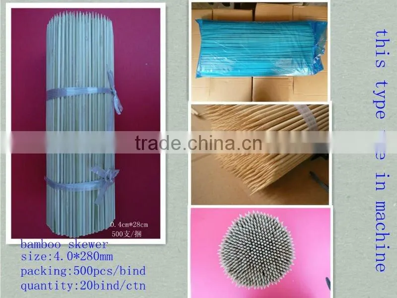 natural grill bamboo skewer for barbecue