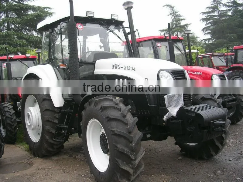 2013 hot sale YTO X1304 four wheel big power farm tractor