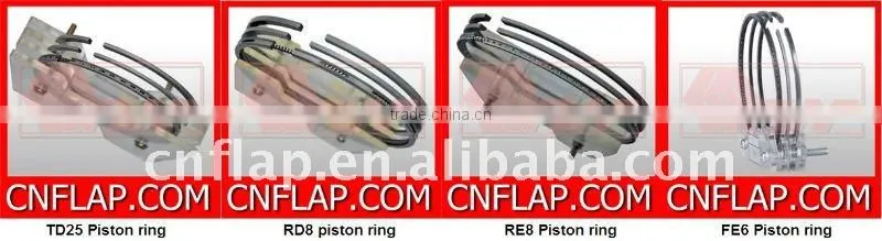 D4AF engine piston ring 23411-41210