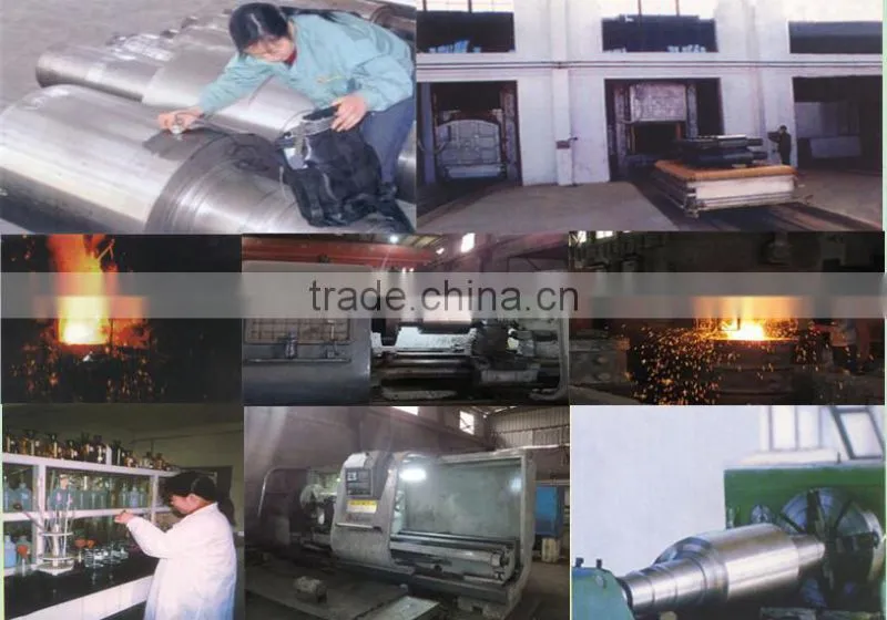 Ni Cr Mo chilled centrifugal composite cast iron mill roll