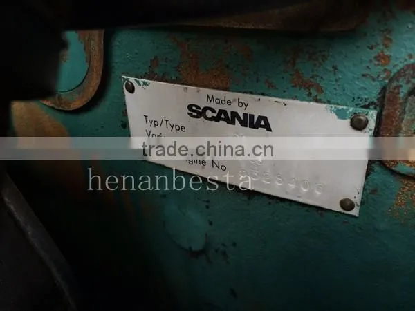 used Diesel the engine DS11-42 used for scania parts
