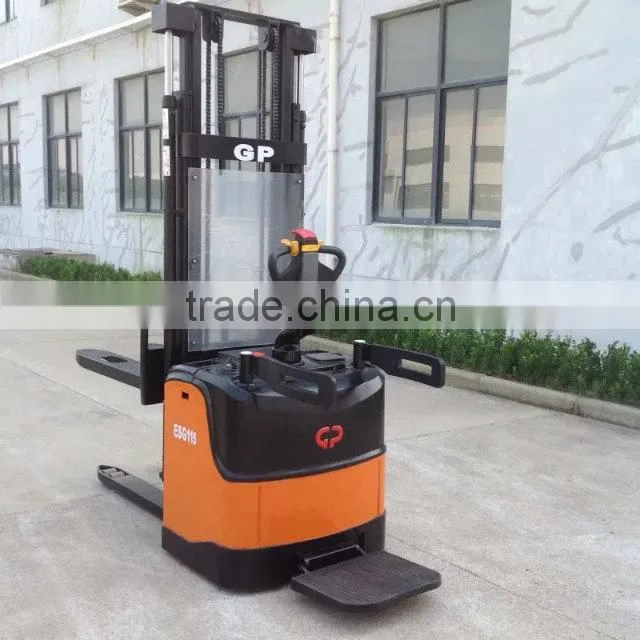 1.5t double pairs of forks stable elelctric forklift stacker