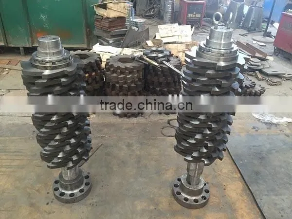 waste tire shredder machine.rubber crusher ,tyre recycling machine
