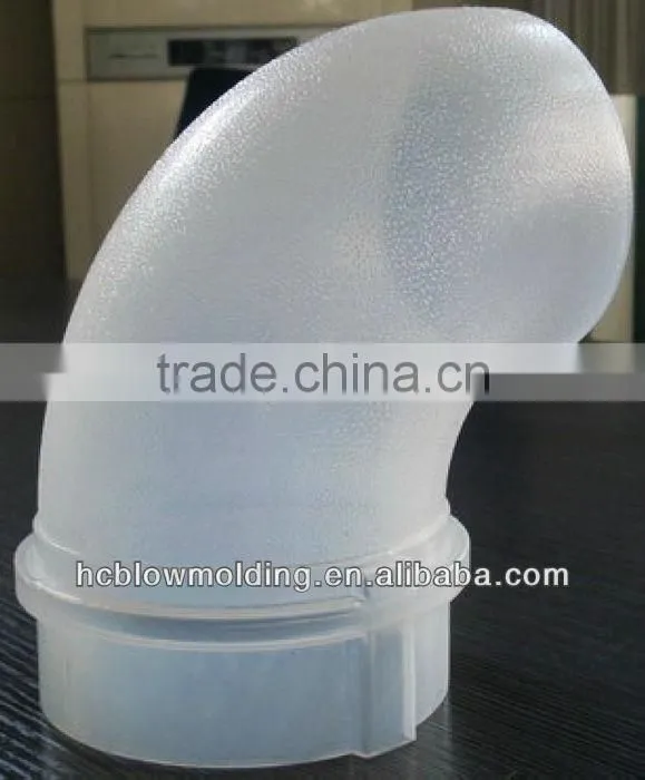OEM Blow Molding plastic pipe air pump extension tube pipe expansion joint
