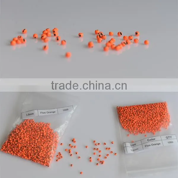 Fishing Tools Fluorescent Orange Beads