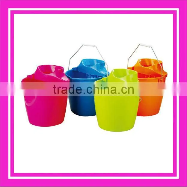 plastic bucket and plastic mop bucket