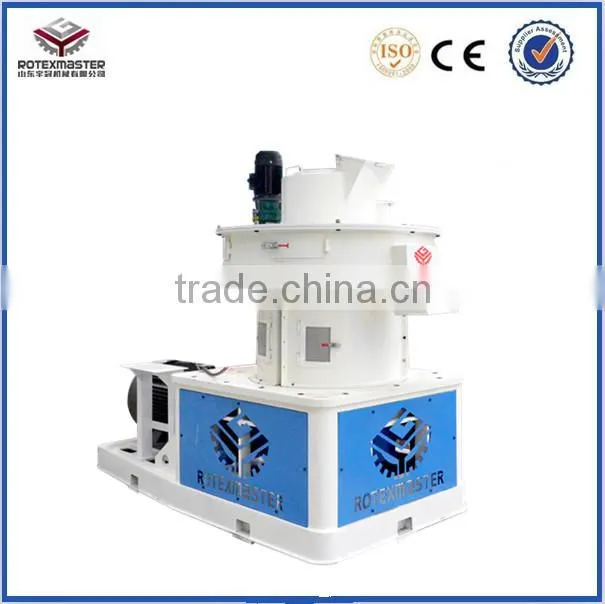 Vertical ring die wood pellet machine ,pellet press 1.5-2T/Hour YGKJ560 with Automatic lubrication