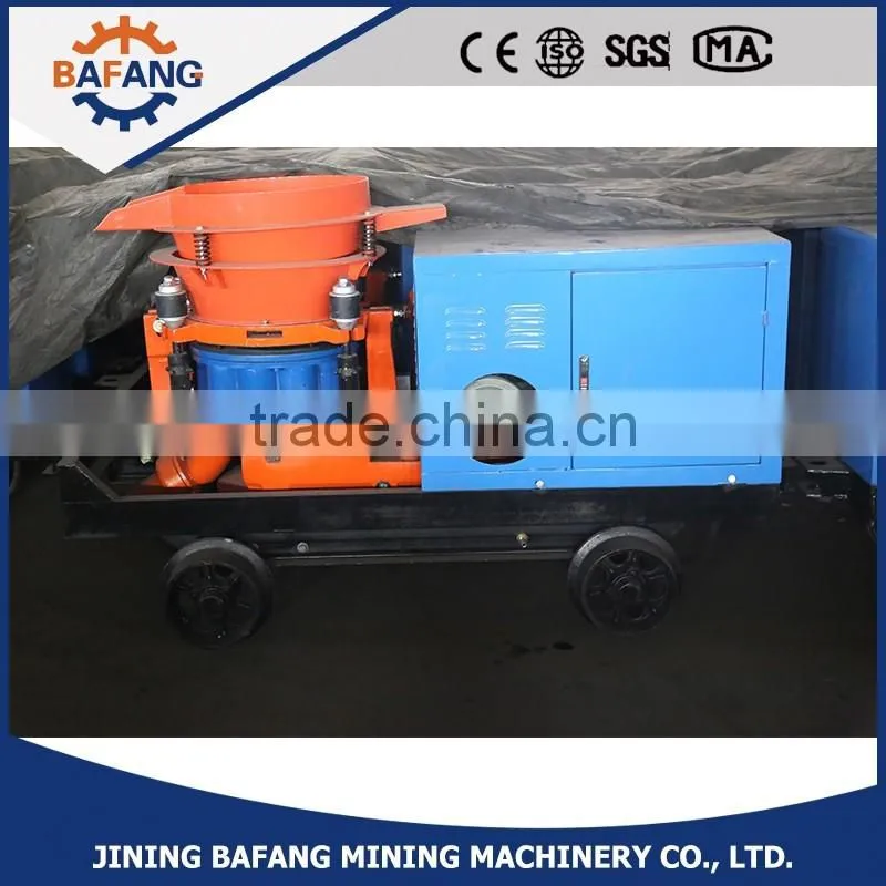 HSP-5/ HSP-7/HSP-9 series wet-mix shotcrete machine with ISO MA