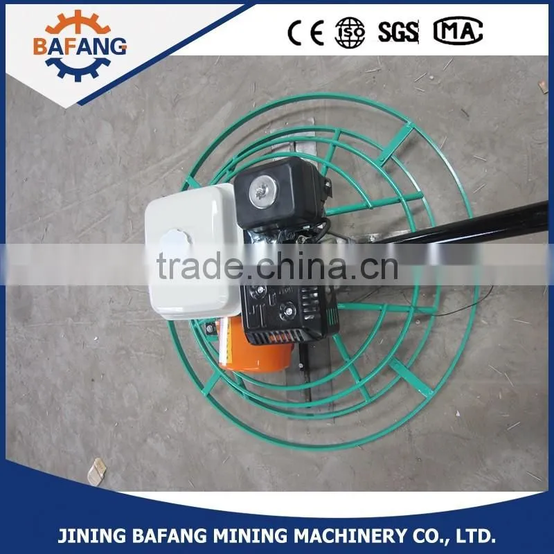 gasoline walk behind aluminium Honda concrete trowel machine floor finishing machine for sale