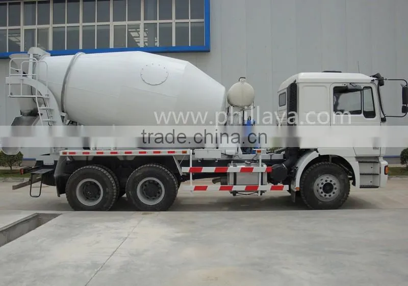 Truck Trailer Concrete Mixer Truck / Cement Semi Trailer For Sale