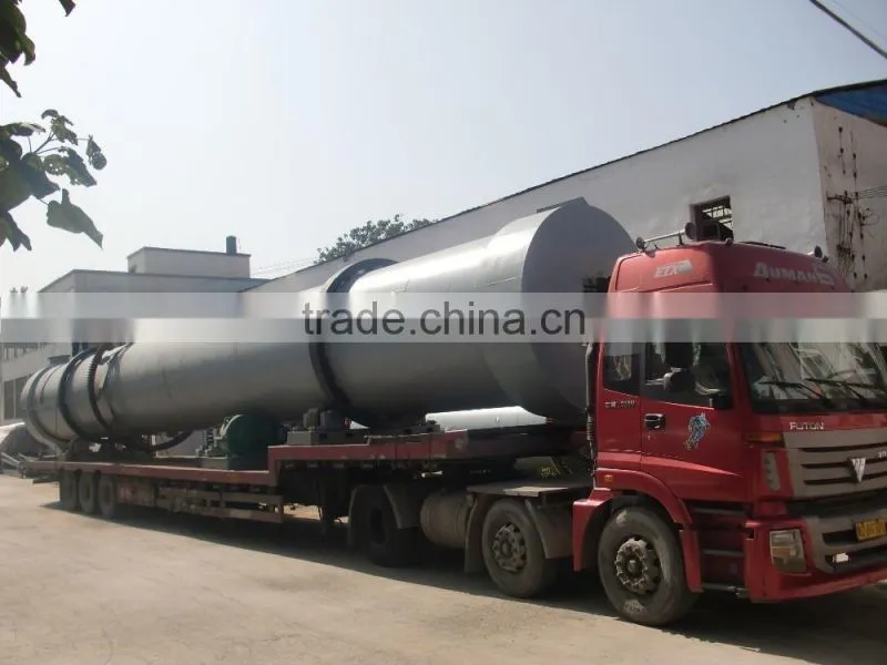 Palm Fiber Rotary Dryer Machine For Malaysia Palm Fiber