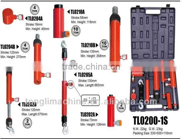 TL0200-1S tool and hydraulic equipment