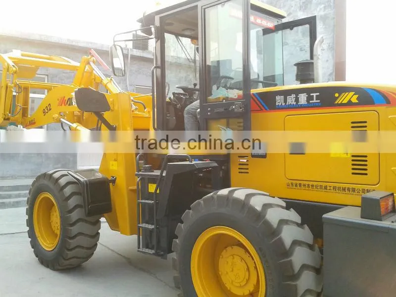multipurpose shovel wheel loader zl928 with pilot control/quick hitch
