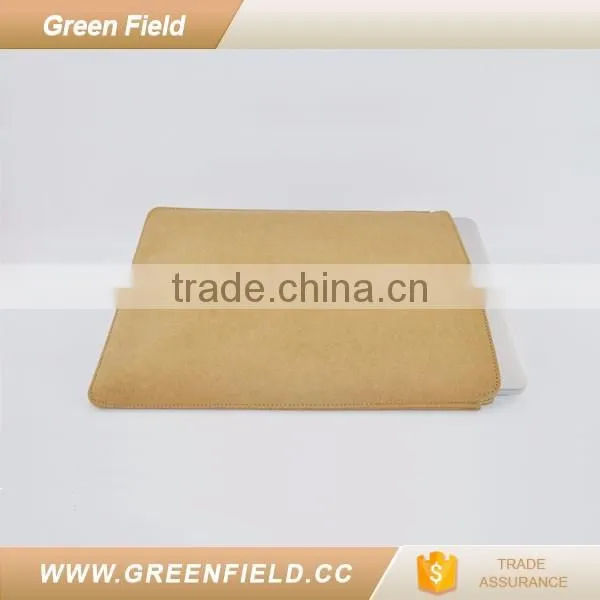 velvet laptop sleeve washable kraft paper 2017