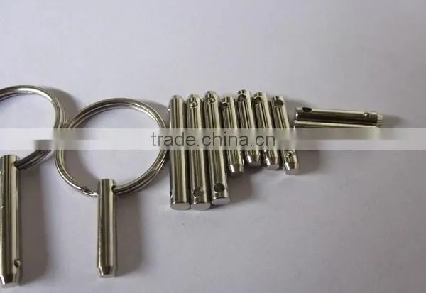 wells hardware zinc nickle plated or ss316 safety lock linch pin rigging