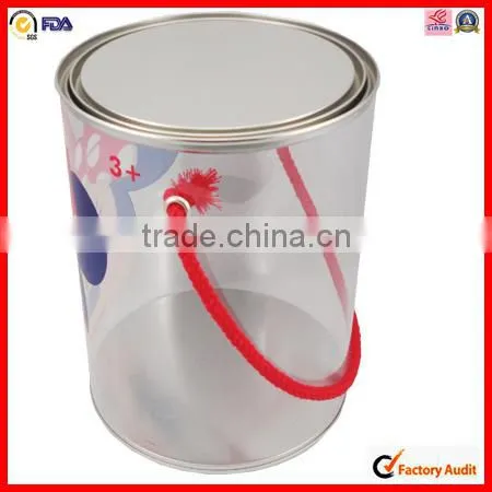 custom wholesale pvc clear tube packaging in packaging boxes