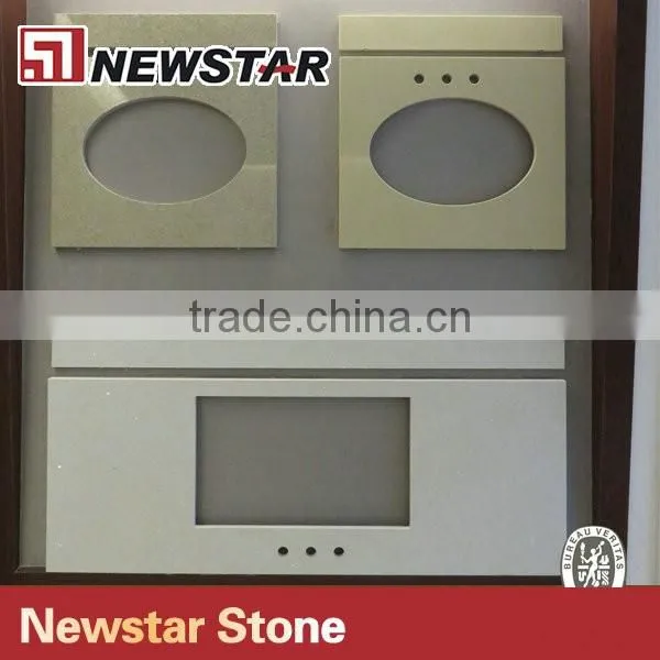 Newstar quartz vanity top,bathroom vanity tops