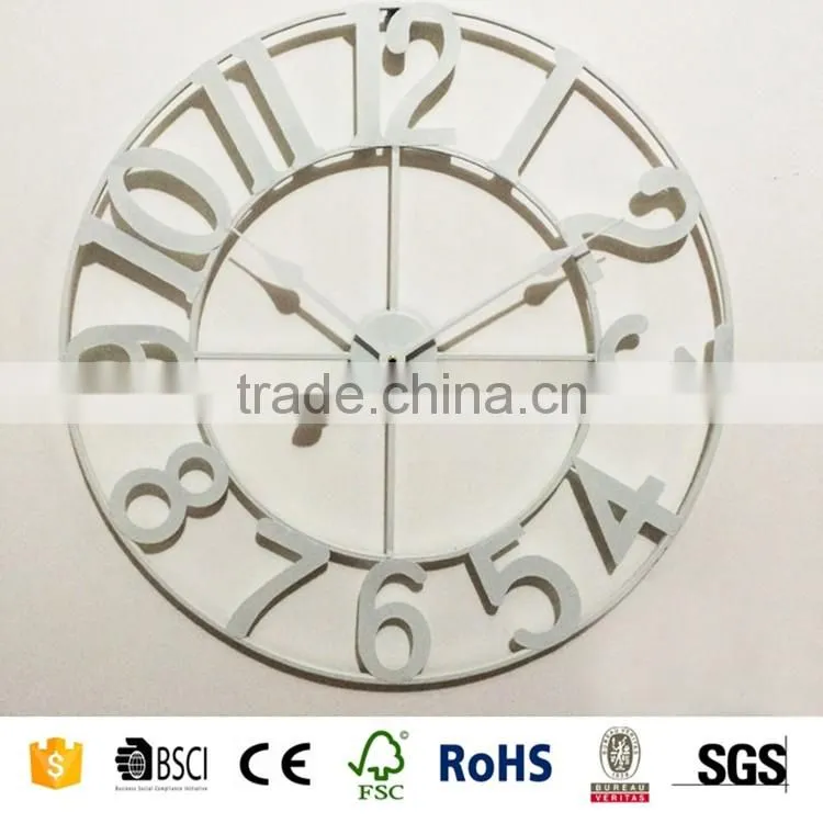 Antique Large Metal Art Wall Clock Wholesale