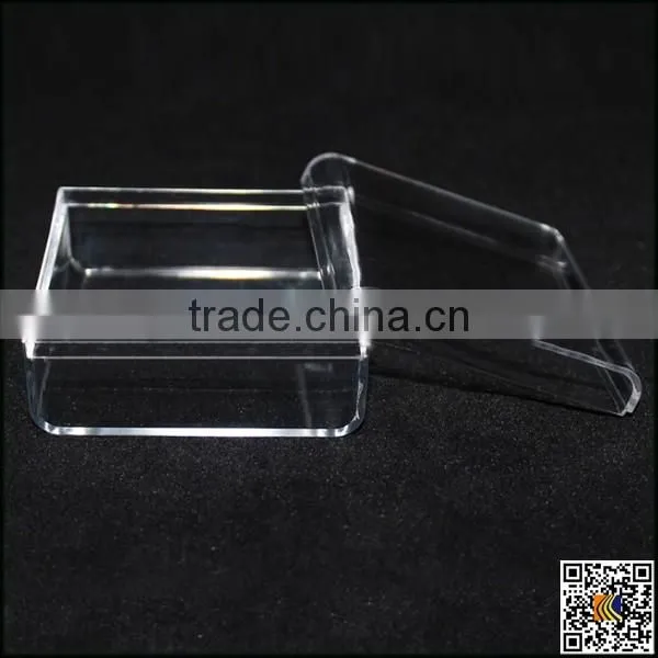 Crystal Clear Plastic Packaging for Phone Case, clear hard plastic boxes