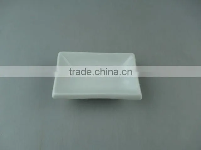 White ceramic toilet soap holder in stock