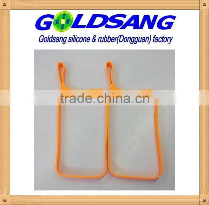 New design silicone mobile phone case customized size