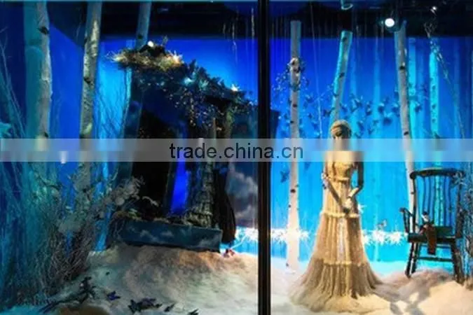 Window display tree for stores decoration