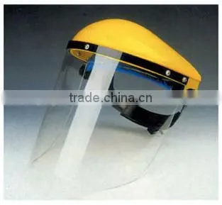PVC safety mask with black piece