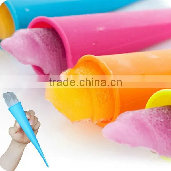 Easy-Fill Popsicle 8 inch silicone popsicle mold silicone