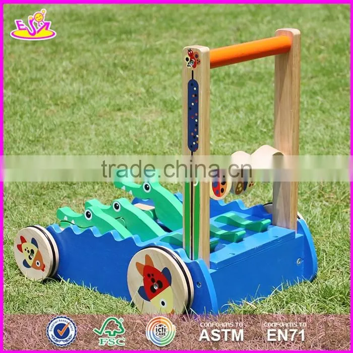 2017 New product preschool wooden baby activity center W16E072