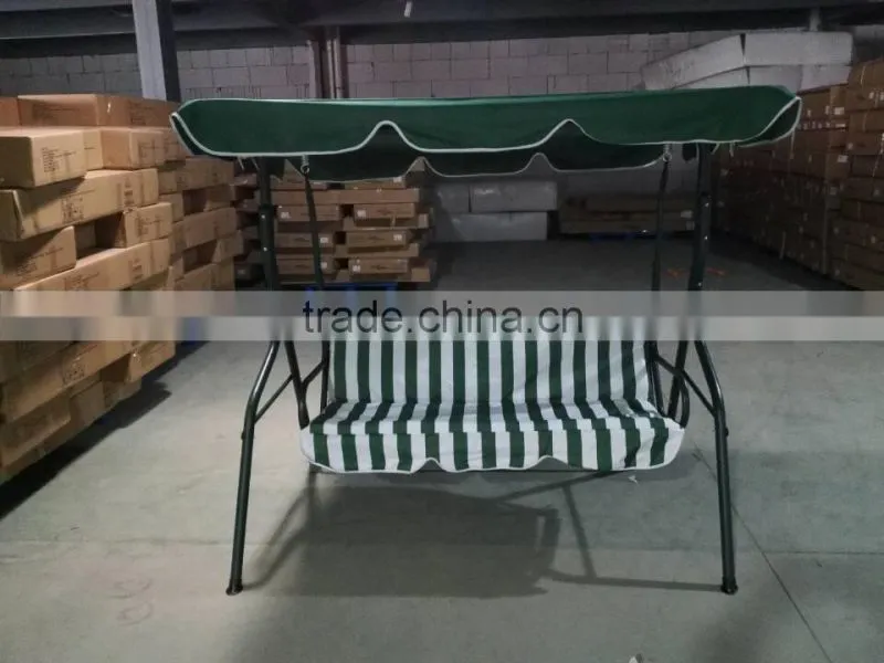 Factory directly supply the 3 people outdoor swing chair for rest for hot sale