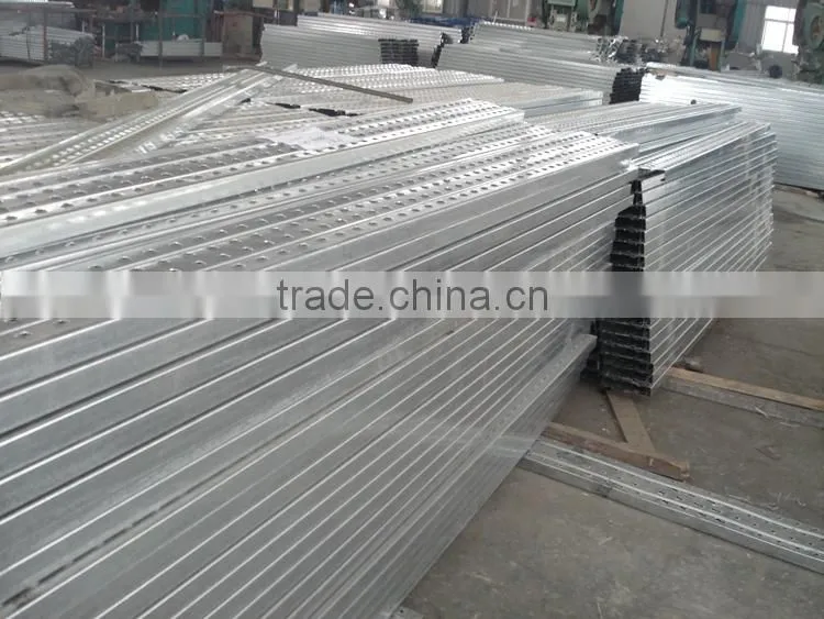 Scaffolding system plank steel walking board for ringlock system