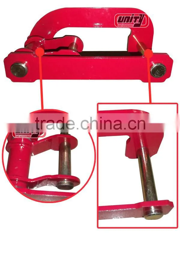 cheap factory price comfort shackle for Triton with 2" lift