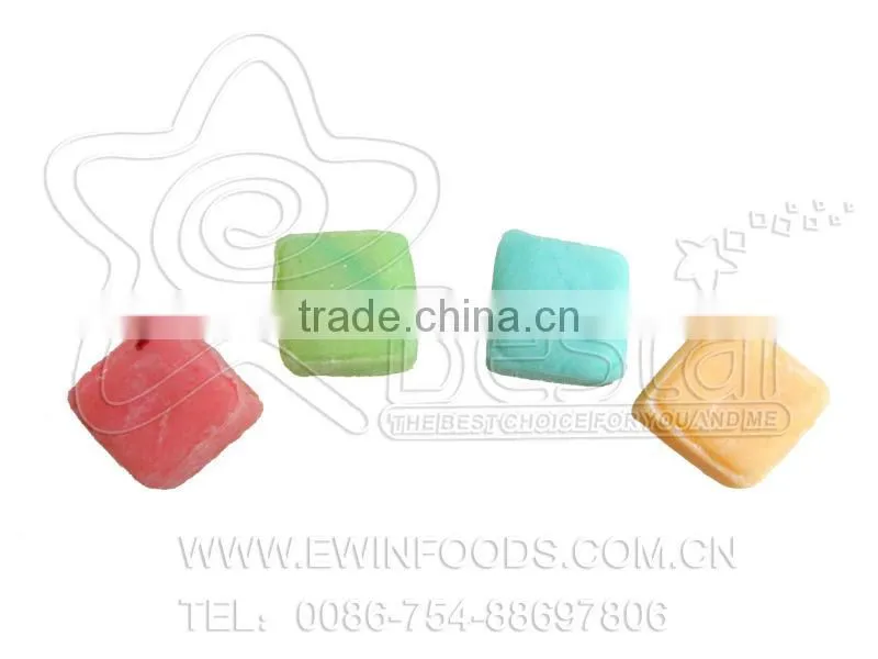 Bottle Packing Bubble Gum Center Filled Fruity Jam