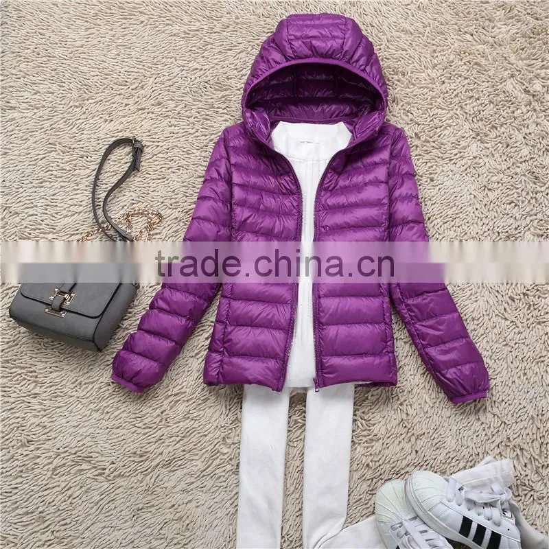 Women winter jacket 2017 ultralight down jacket for winters woman