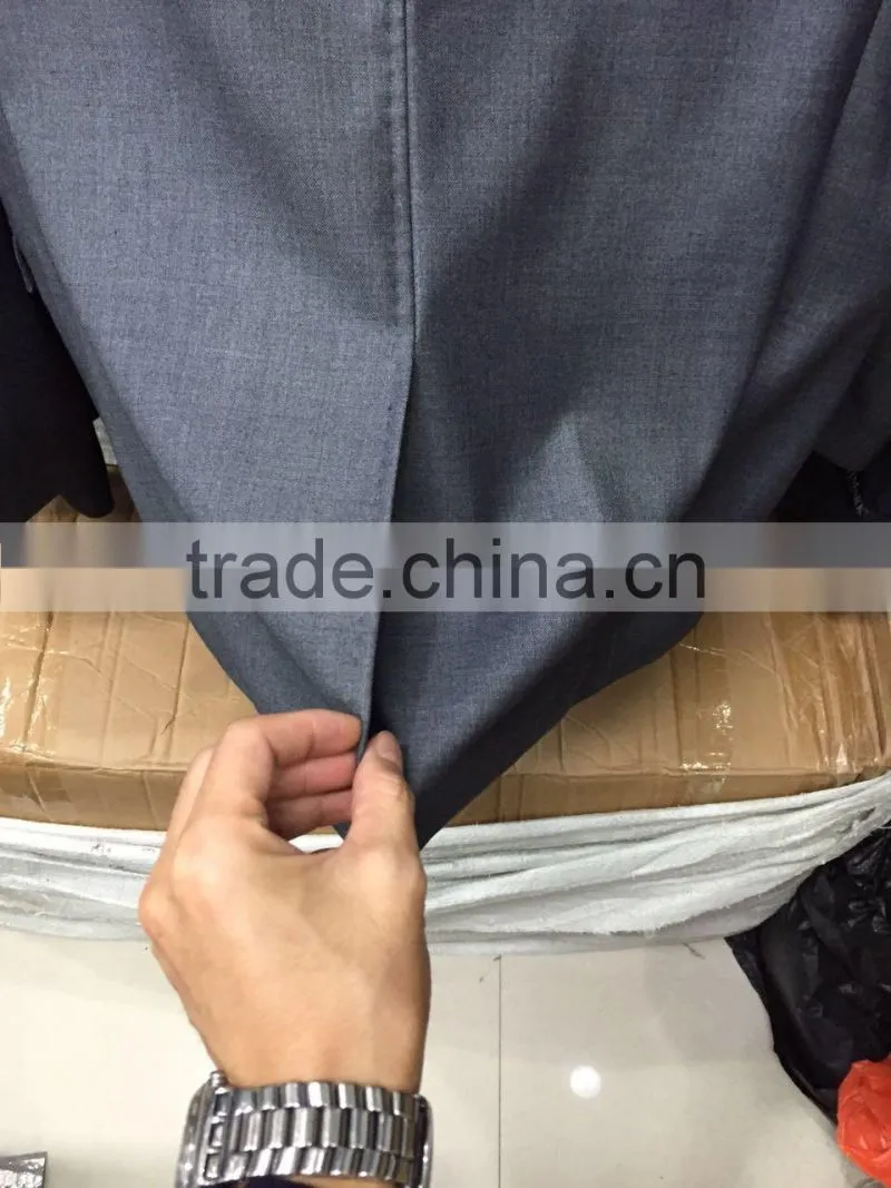 GZY low price stock wholesale latest design coat pant men suit