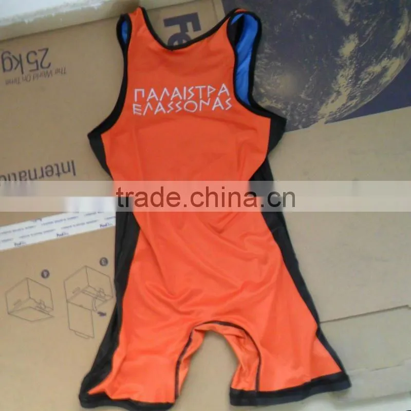2014 Sublimation Reversible Wrestling Singlets